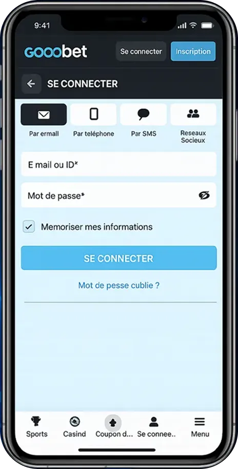 واجهة Gooobet للمراهنات الرياضية
